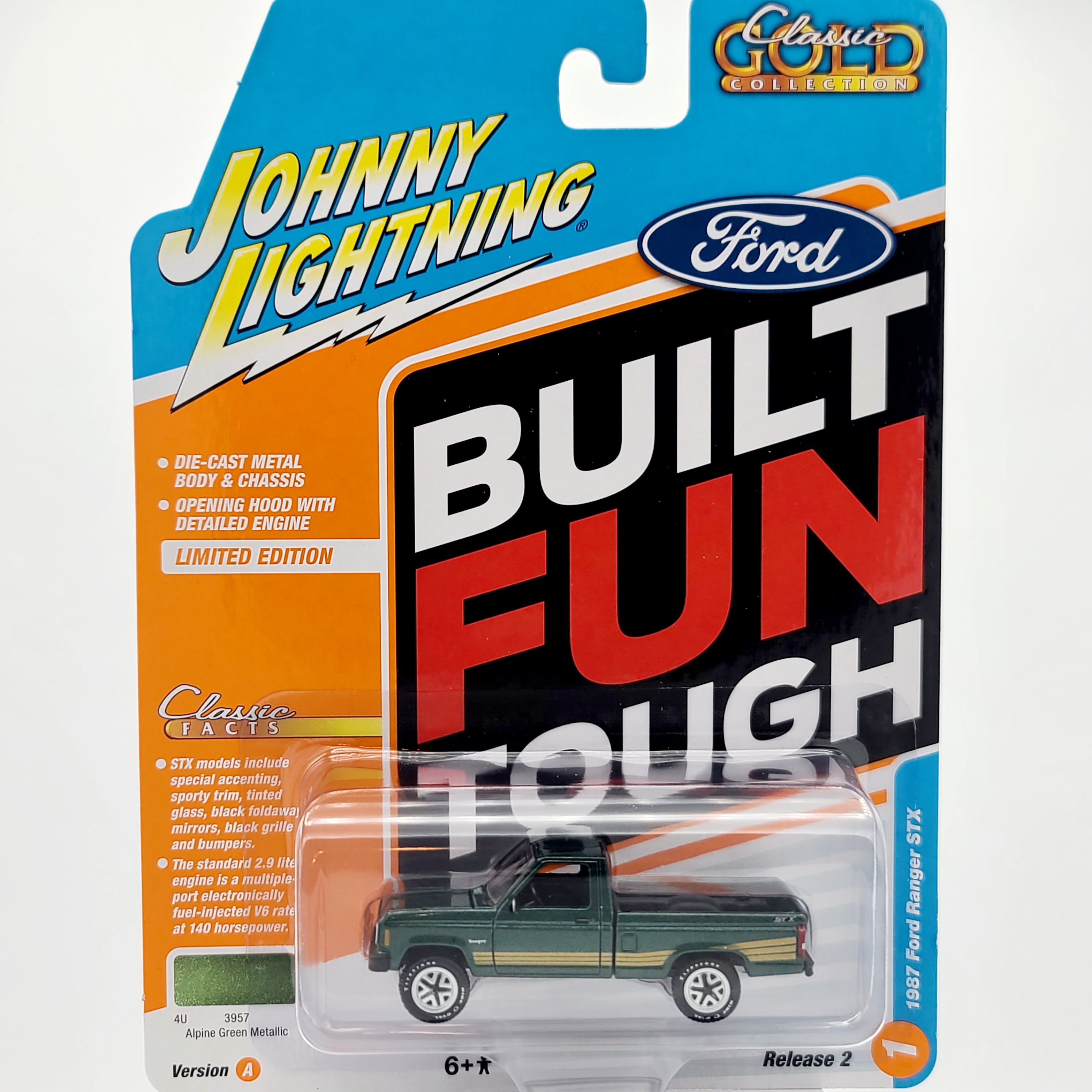 Johnny Lightning - 2025 Classic Gold Release 2 B - complete set of 6 - 1:64 scale